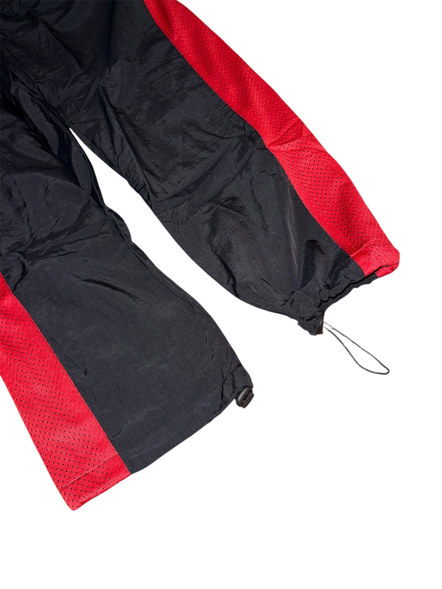 Black/Red Windbreaker Set