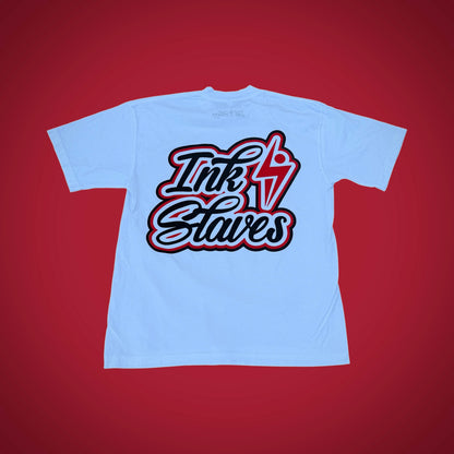 Red/Black Stacked Logo T-Shirt