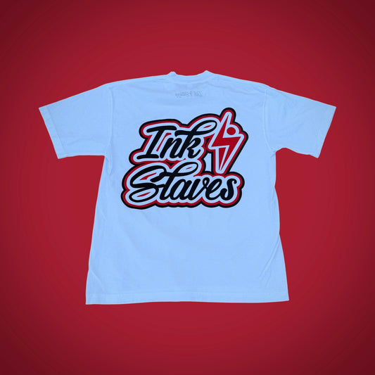Red/Black Stacked Logo T-Shirt