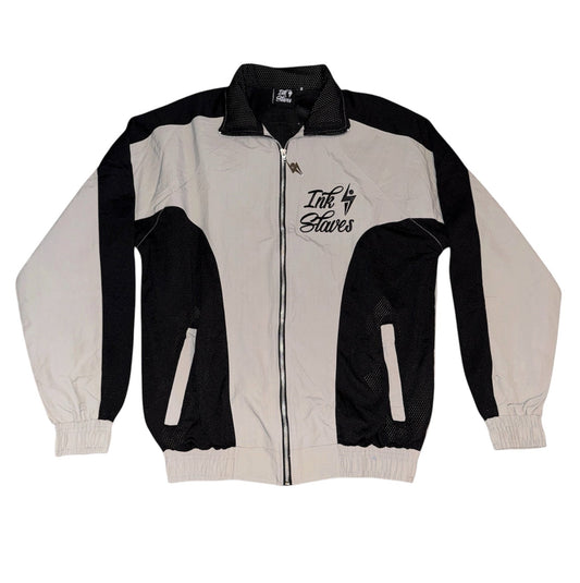 Cool Grey/Black Windbreaker Set