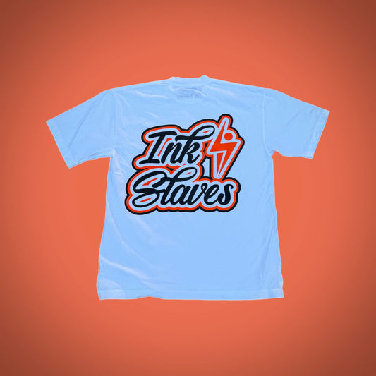 Orange/Black Stacked Logo T-Shirt
