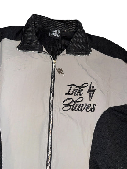 Cool Grey/Black Windbreaker Set